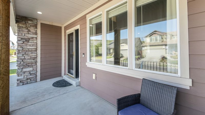 Double-Hung Windows on Residential Property